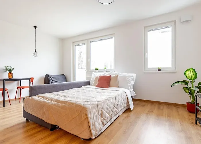 Apartmán Nook Airport Studio, 5 Min From Bts Airport