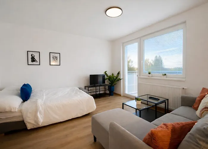 Apartmán Nook Airport Studio, 5 Min From Bts Airport *